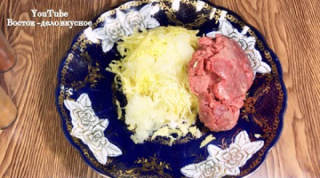 100 гр фарша + картошка + лук! Вы будете часто готовить по этому рецепту!