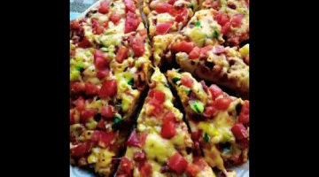 15 минут и вкуснейшая ПИЦЦА  готова. Пицца на сковороде. Рецепт