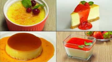 4 рецепта самых популярных сливочных десертов. Рецепт от Всегда Вкусно!