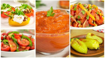5 очень вкусных блюд из сладкого перца, которые нужно попробовать. Рецепты от Всегда Вкусно!