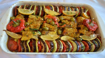 АКУЛА АТЛАНТИЧЕСКАЯ запеченная с овощами в духовке ОЧЕНЬ ВКУСНО