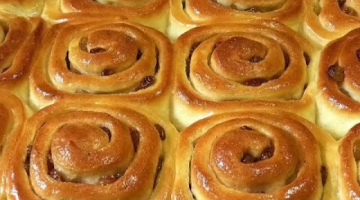 Английские булочки "Челси" с изюмом 