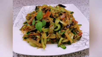 Баклажан вкусней чем мясо.Салат который не оставит вас равнодушным.