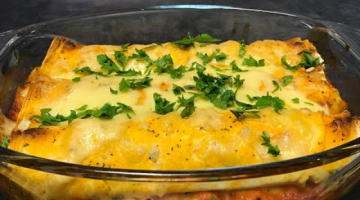 Банальный лаваш, а какая Вкуснятина! Заверните Фарш в Лаваш и залейте соусом!/ Lazy cannelloni