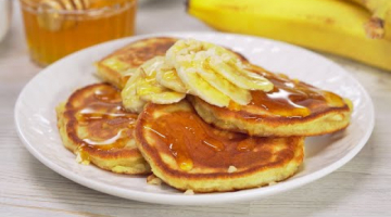 БАНАНОВЫЕ ОЛАДЬИ. Легкий рецепт аппетитного лакомства от Всегда Вкусно!