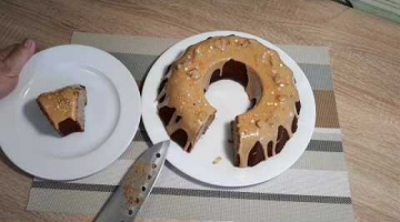 БАНАНОВЫЙ КУЛИЧ С ПРОСТОЙ ГЛАЗУРЬЮ