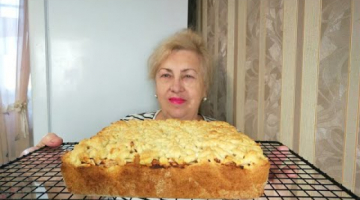 Безумно вкусный тертый пирог с яблоками.Его вкус покоряет сразу.