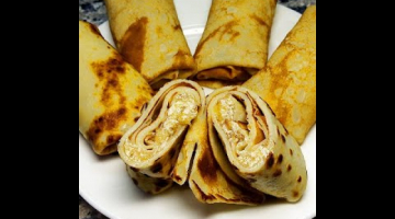 БЛИНЧИКИ с банановой начинкой 
