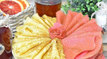 Блины из Рисовой и Кукурузной муки на Масленицу