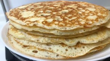 БЛИНЫ НА ДРОЖЖАХ  бытрый рецепт