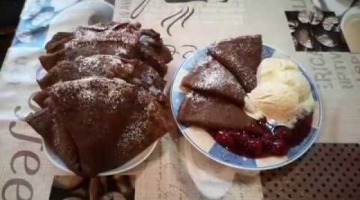 БЛИНЫ,ШОКОЛАДНЫЕ БЛИНЧИКИ,Блины "СЛАДКИЕ НЕГРИТЯТА"