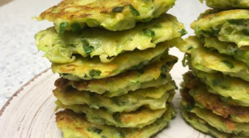 Блюдо на все лето!!! Оладьи из кабачков - самый Простой и Вкусный рецепт! Кабачковые оладушки!