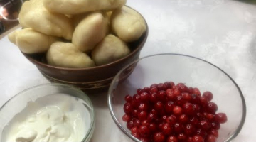 Большие,  воздушные и очень-очень вкусные. Вареники с ягодами на пару.