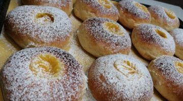 БОМБИЧЕСКИ ВКУСНО! Аромат на Вес дом! Бесподобные Булочки как ПУХ с лимоный заварной кремом.