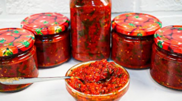 БОМБИЧЕСКИ ВКУСНО!!! ГУСТОЙ ТОМАТНЫЙ СОУС БЕЗ КОНСЕРВАНТОВ НА ЗИМУ!