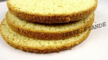 Бостонский бисквит для торта рецепт. Очень Вкусный и Нежный   бисквит для торта