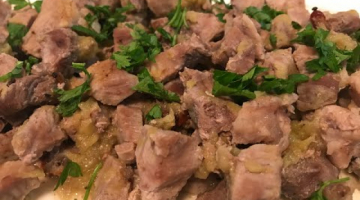 Божественно Вкусно! Шикарное мясо, запечённое в духовке! Свинина с яблоками!