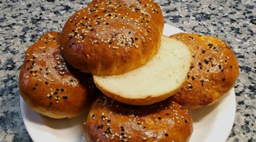 БУЛОЧКИ ДЛЯ БУРГЕРОВ как приготовить вкусные булочки ? 