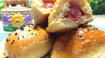 БУЛОЧКИ С СОСИСКАМИ Вкуснейший рецепт!