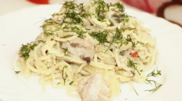 БЫСТРЫЙ УЖИН НА СКОВОРОДЕ С КУРИЦЕЙ И ГРИБАМИ