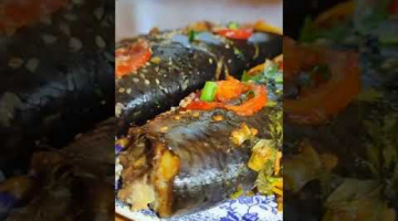 Царица скумбрия запечённая в духовке с овощами #shorts