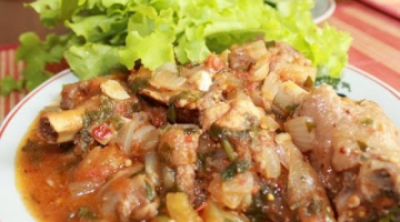 Чахохбили.Грузинское блюдо из курицы, просто и вкусно!