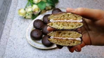 Чоко-пай в домашних условиях. Choco-pie