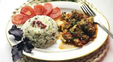 Что приготовить на ужин? Тушенное мясо с рисом и фасолью. Идея для ужина!