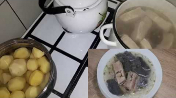 ЧТО У НАС НА ОБЕД??- ЧЕРНЫЕ ГАЛУШКИ
