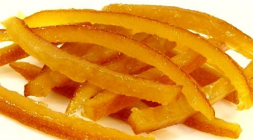 Цукаты из апельсиновых корок
