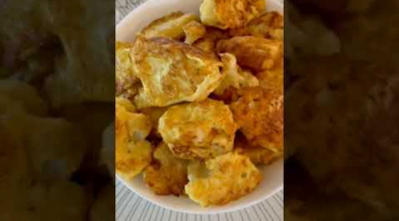 Цветная капуста в кляре – быстрый и вкусный обед #shorts