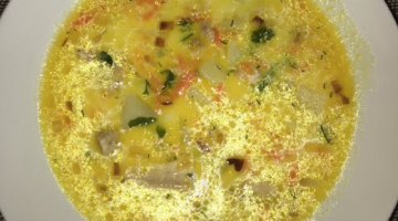 Это очень вкусный сырный супчик! Пальчики оближешь
