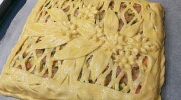 ДАЖЕ КУШАТЬ ЖАЛКО! Наивкуснейший Пирог из простых продуктов! С одним кусочком не ОБОЙДЁШЬСЯ!