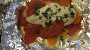 Диетическая куриная грудка с овощами в собственном соку.Готовим с Инной.
