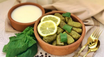 Долма из индейки! Азербайджанская кухня. Yarpaq dolması.