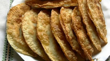 Домашние сочные чебуреки Блиц-рецепт