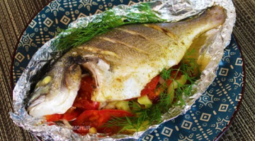 Дорада в Духовке с Овощами!?? Лучшая Рыба в духовке с Овощами, Пальчики Оближите
