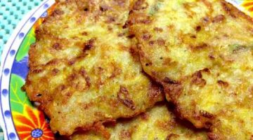 Драники из картошки с кабачком Драники картофельно-кабачковые 감자와 호박 튀김