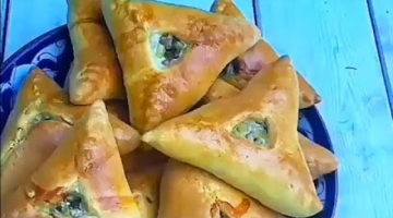 Эчпочмак. Татарские вкусные и сытные треугольные пироги - Еда, иди ко мне сюда. Рецепт #shorts
