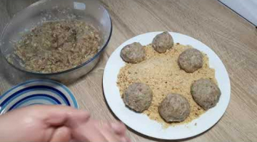 ЭКОНОМНЫЕ КОТЛЕТЫ" НА ПАТЕЛЬНЕ" КАБАЧОК В ПОМОЩЬ..