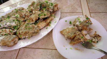 Экзотичный минтай. Минтай + банан = необычно и вкусно.