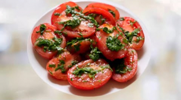 Ещё один вариант вкусной закуски для любителей помидоров