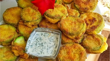 Эти КАБАЧКИ очень быстро разлетаются со стола. ШИКАРНЫЙ рецепт КАБАЧКОВ с СЫРОМ и ЧЕСНОЧНЫМ СОУСОМ!