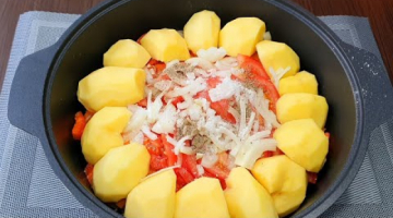 ЭТО БЛЮДО ОБЯЗАН ПОПРОБОВАТЬ КАЖДЫЙ.. ДЫМЛЯМА..ТУШИМ КАРТОШКУ С МЯСОМ.