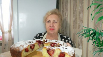 Этот пирог понравится всей вашей семье.Будете печь еще и еще раз.Пирог с фруктами  !
