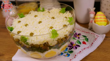 ЭТОТ САЛАТ БЕСПОДОБЕН‼️Все были в ВОСТОРГЕ от такого СЫТНОГО и ВКУСНОГО САЛАТА! ЭТО ПРОСТО БОМБА!