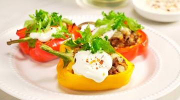 ФАРШИРОВАННЫЙ ПЕРЕЦ за 30 минут! Итальянский рецепт от Всегда Вкусно!