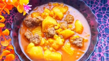 Фрикадельки с овощами. Легкий и очень вкусный ужин