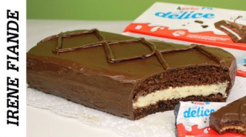 Гигантский Киндер Делис.Шоколадный бисквитный торт-пирожное. Kinder delis