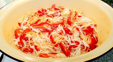 Готовим тазами целую осень! ? Вкуснейший овощной салат на зиму! ?Консервация без стерилизации!
